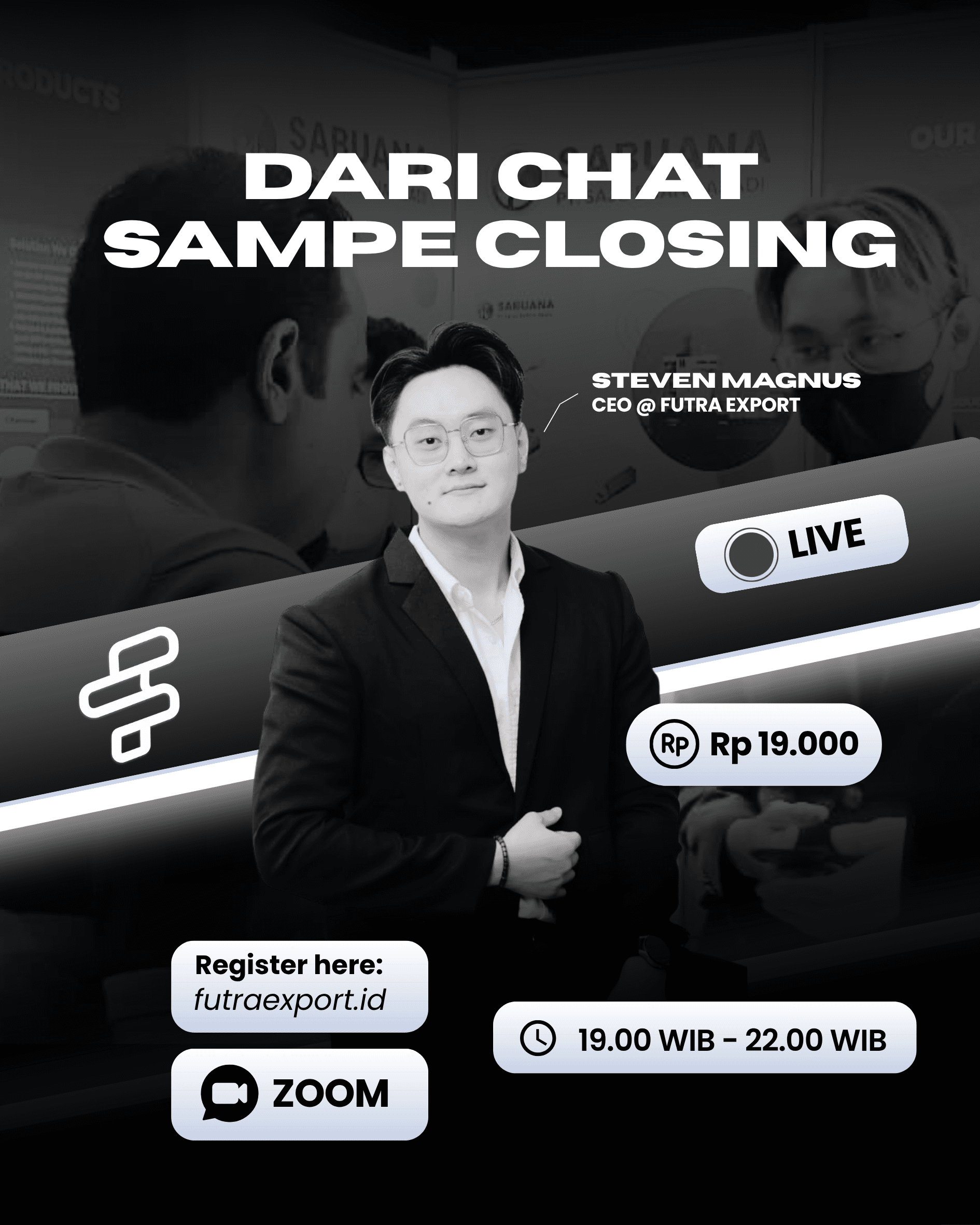 Webinar Dari Chat Hingga Closing