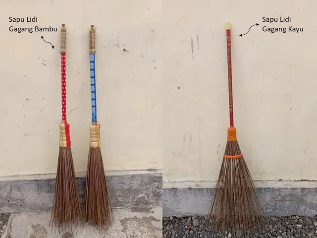 Foto produk Sapu Lidi Kelapa Alami